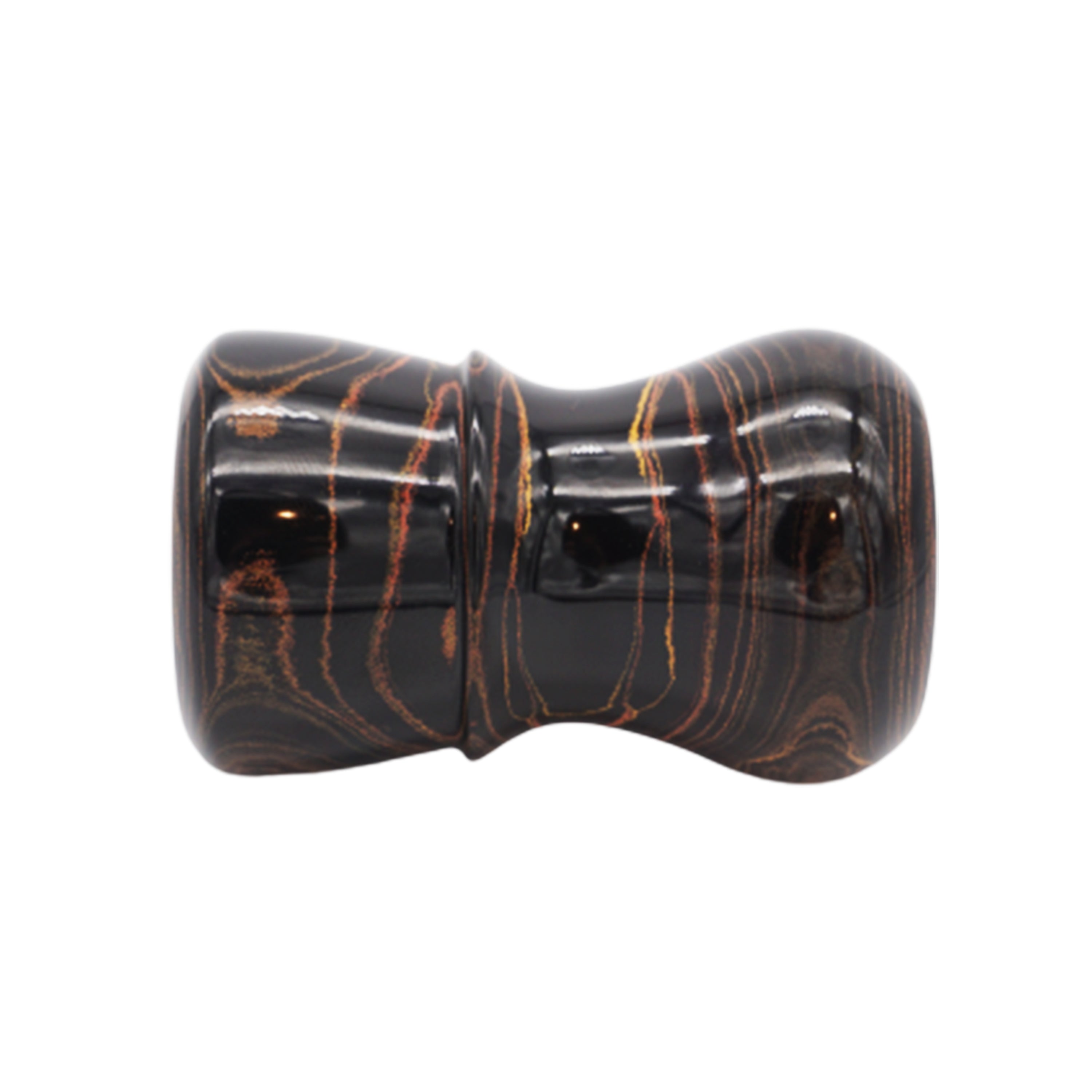 Premium Honey Ebonite Handmade Shaving Brush Handle - Fits 24mm & 26mm Knots - Perfect for Wet Shaving & Grooming Gifts for Men