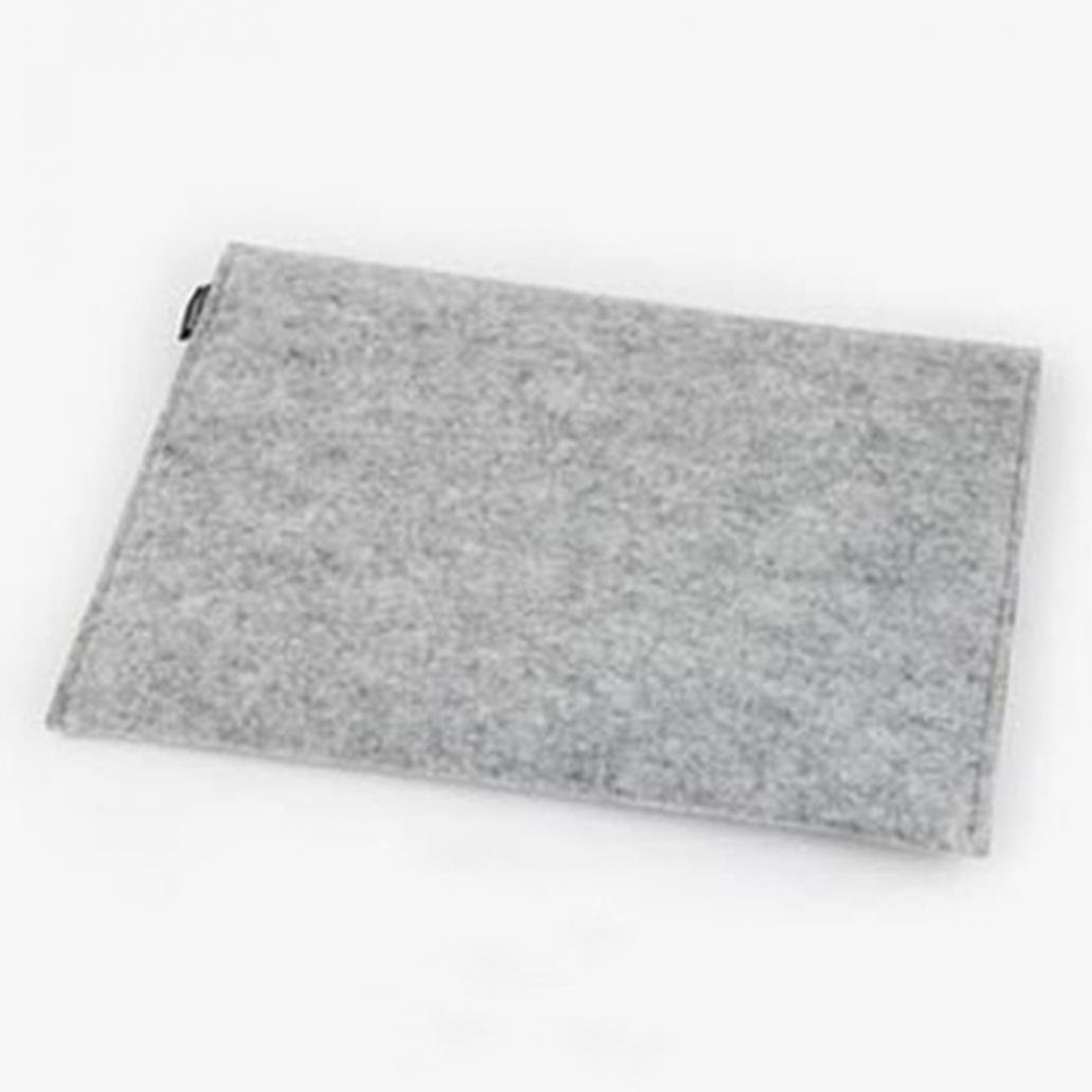 Premium Wool Felt Laptop Sleeve Case for MacBook Air Pro 11/12/13/15 Inch - Protective Cover for 13