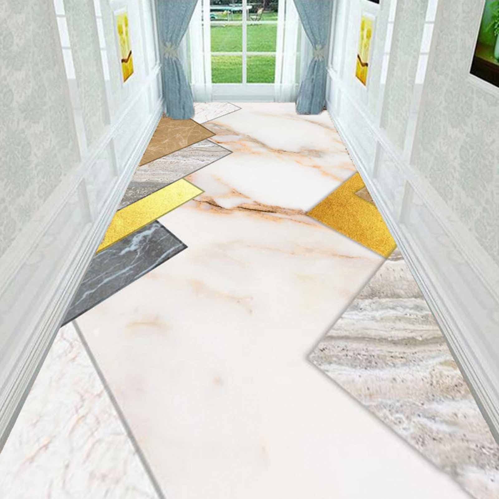 BETTKEN Non-Slip Machine Washable Indoor Floor Mat - 80x400cm Entrance Rug for Kitchen, Living Room, Bedroom & Dining Room - Perfect for High Traffic Areas & Home Decor (Color: C)