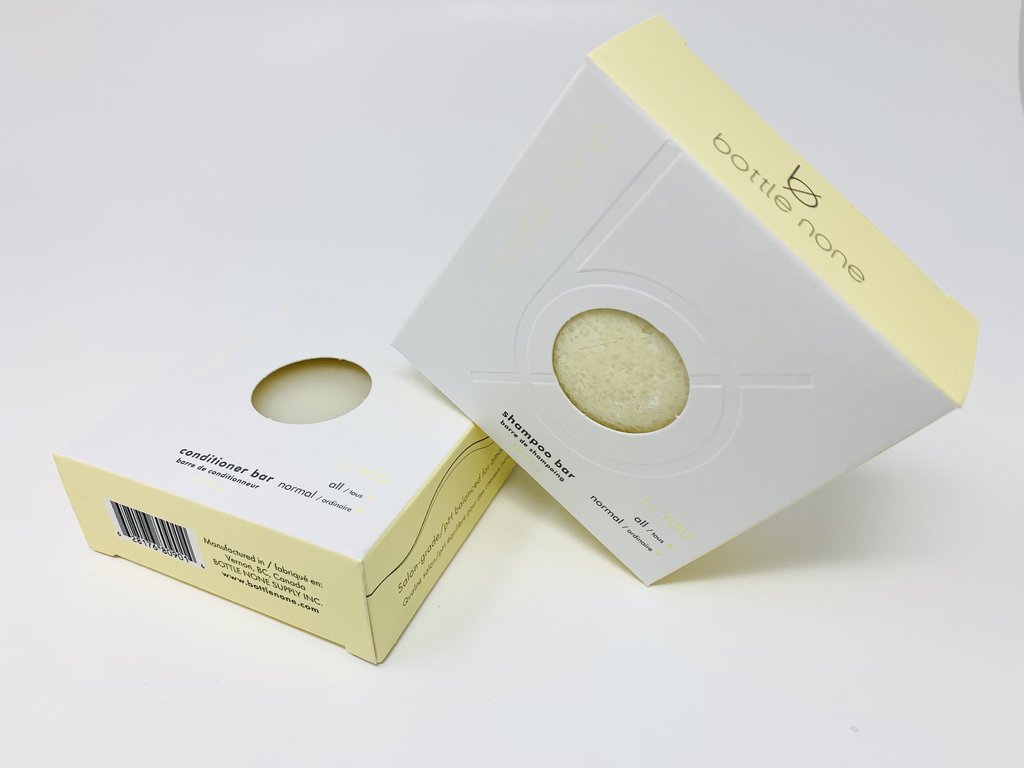 Eco-Friendly Shampoo & Conditioner Bars - Vegan, Sulfate-Free & Plastic-Free Hair Care for Travel & Zero Waste Lifestyle