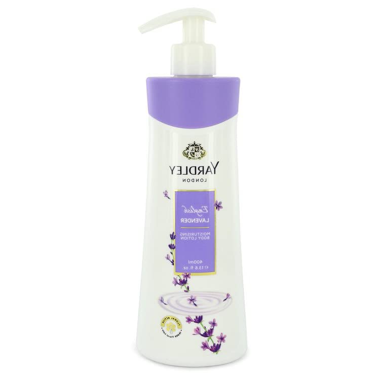 Yardley London English Lavender Perfume & Body Lotion Set for Women - 13.6 oz Floral Scent, Long-Lasting Fragrance - Perfect for Daily Use, Relaxation & Gift Giving