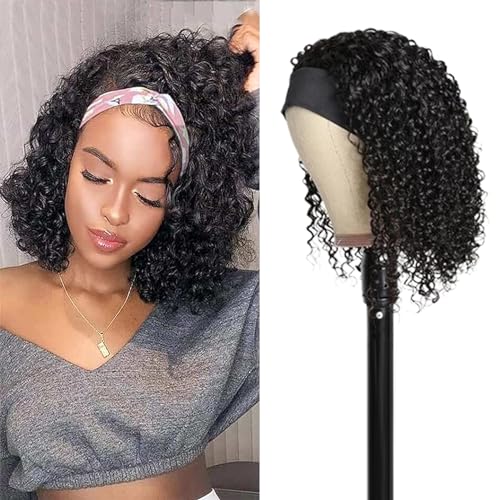 Headband Wig Human Hair