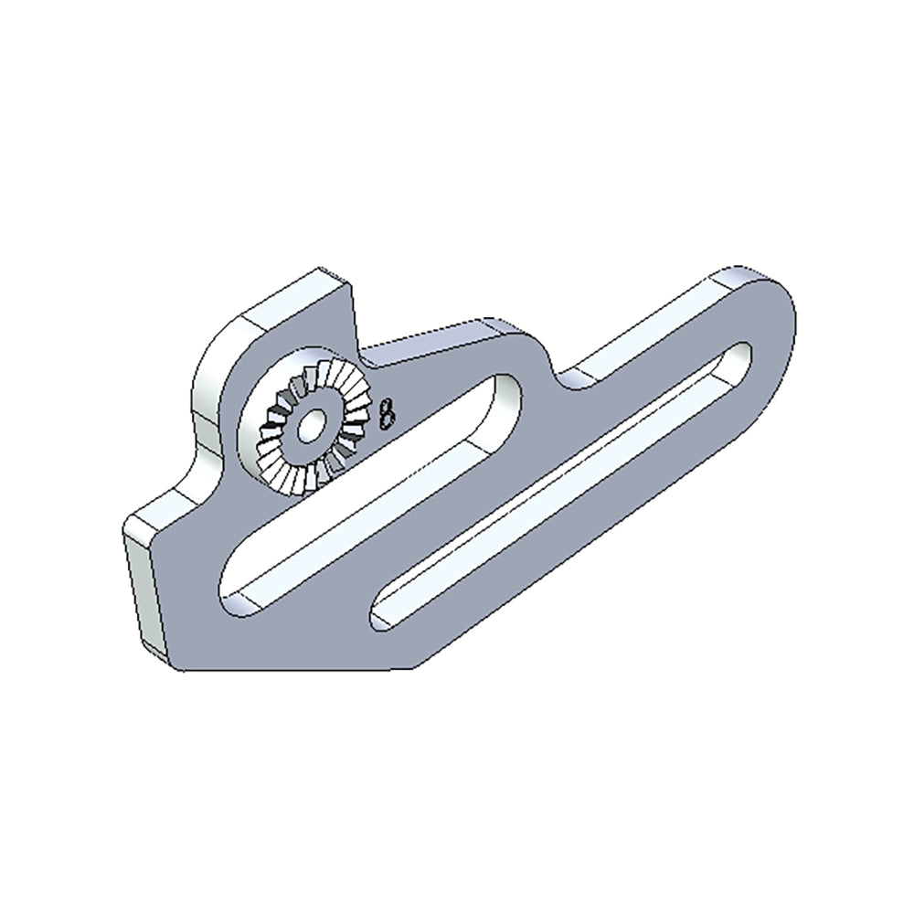 TDS 200HD 42 Left Fixed Tool Rest for Woodturning Lathe - Durable Cast Iron Tool Support for Woodworking Projects, Bowl Turning & Spindle Work