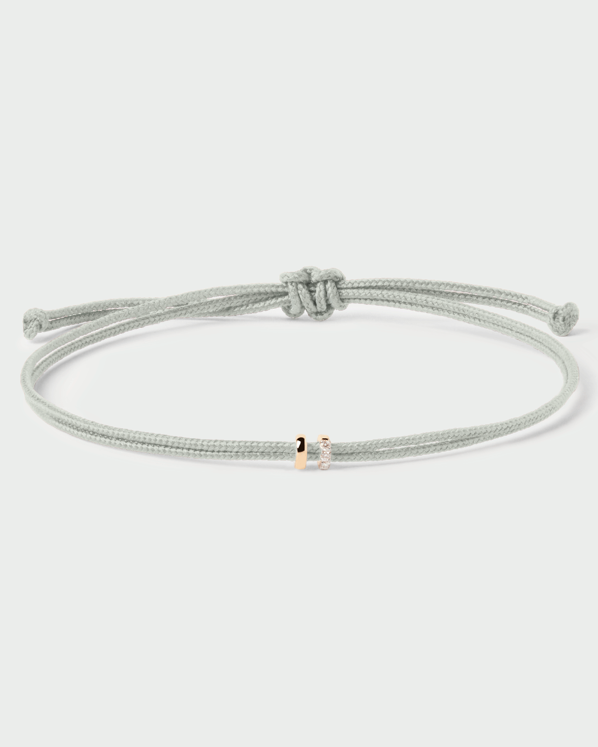 GRID Amy Diamond Cord Bracelet for Women - Elegant Adjustable Beaded Friendship Bracelet - Perfect for Gifts, Everyday Wear & Special Occasions