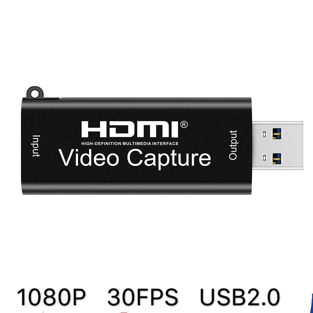 SUMPIGGER 4K HDMI Video Capture Card for DSLR, USB 2.0/3.0 Live Streaming Device - 1080P HD Audio Video Recorder for Gaming, YouTube & Live Broadcasts | Perfect for Twitch, OBS & Video Conferencing
