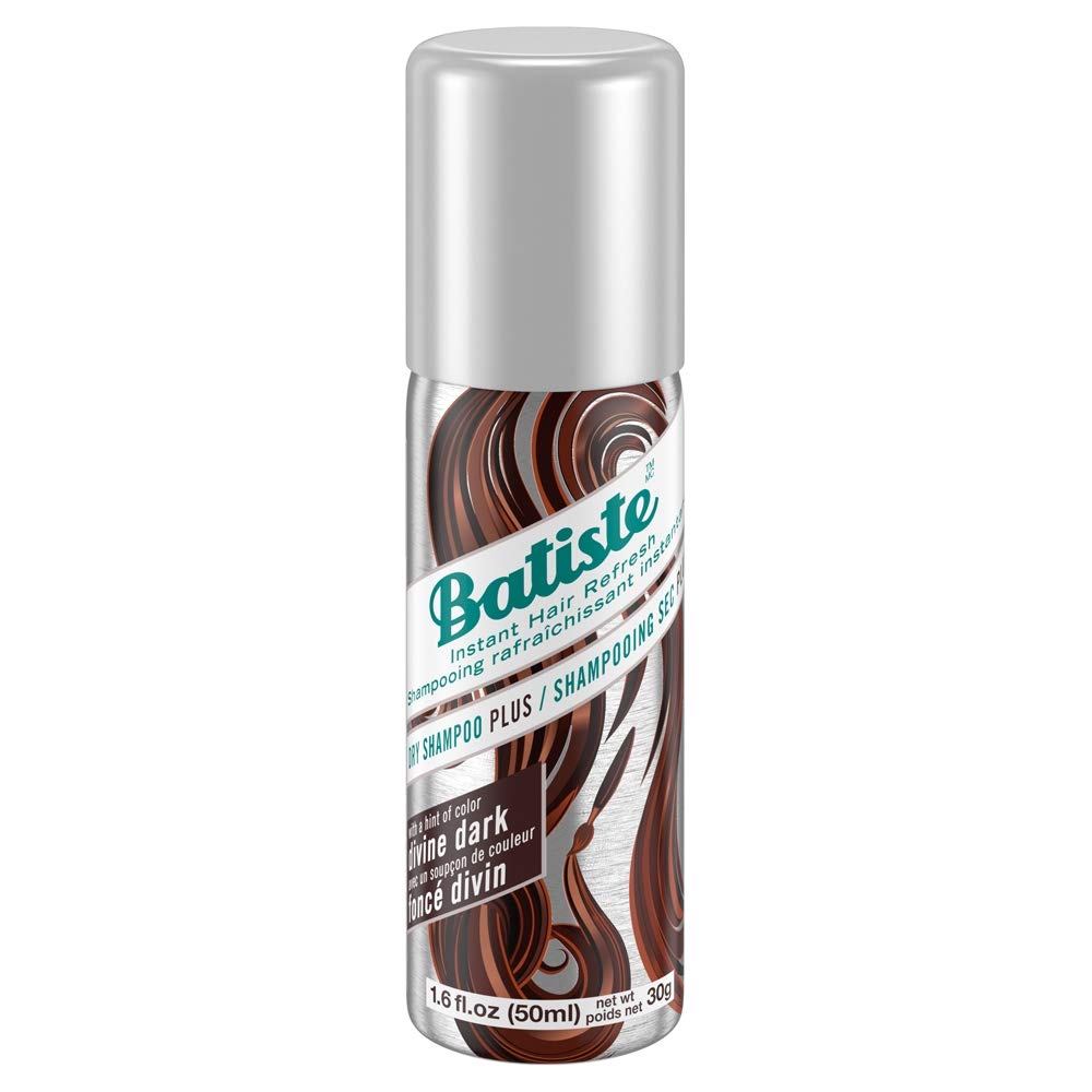Batiste Dry Shampoo Divine Dark Mini Travel Size 1.6 oz (Pack of 12) - Volumizing & Refreshing Hair Care for Brunettes - Perfect for Travel, Gym & On-The-Go Touch Ups