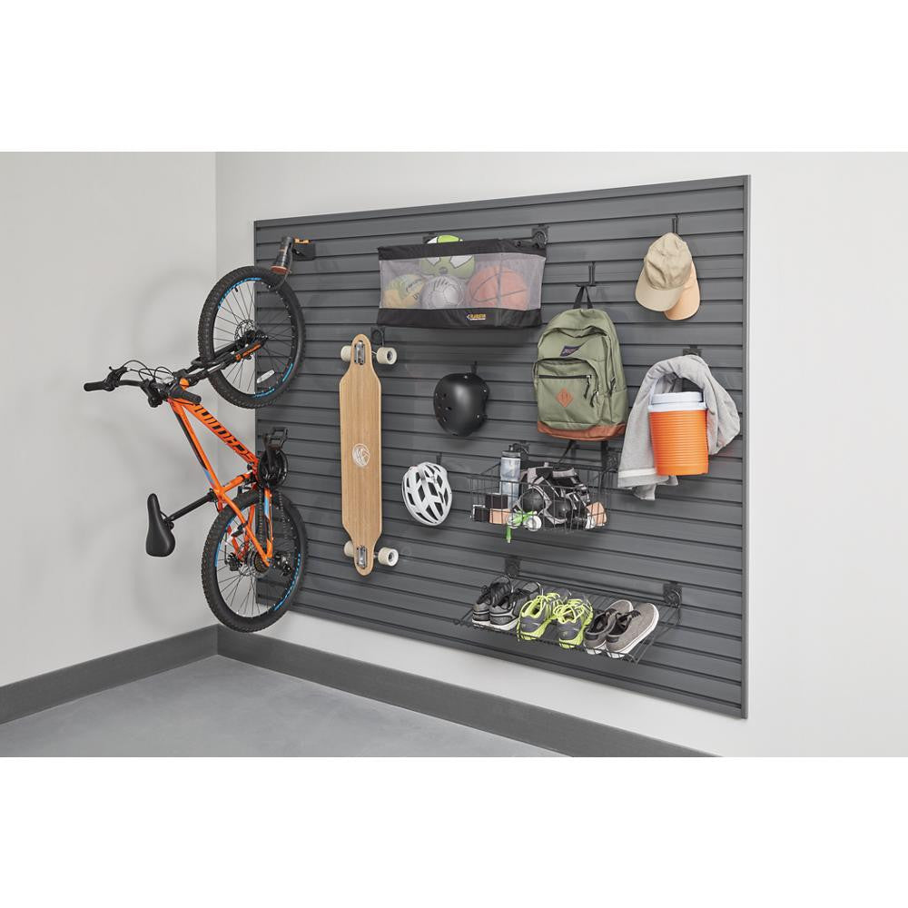 4' Gearwall® Panels (2-Pack) - Smoke Gray Wall Organizer for Garage & Workshop Storage - Perfect for Tools, Sports Equipment & DIY Projects