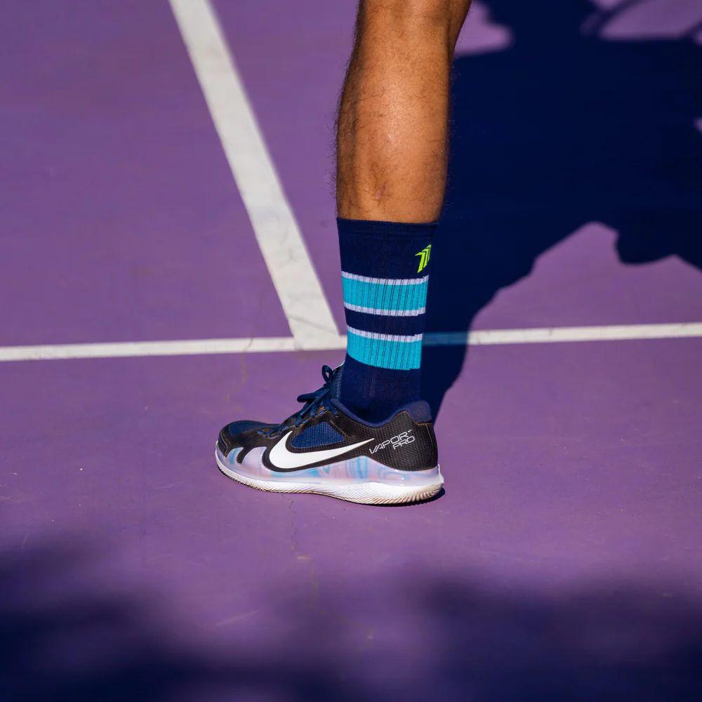 Sporcks Classic Tennis & Padel Socks - Breathable Cushioned Athletic Socks for Men & Women - Perfect for Tennis, Padel, Running & Gym Workouts