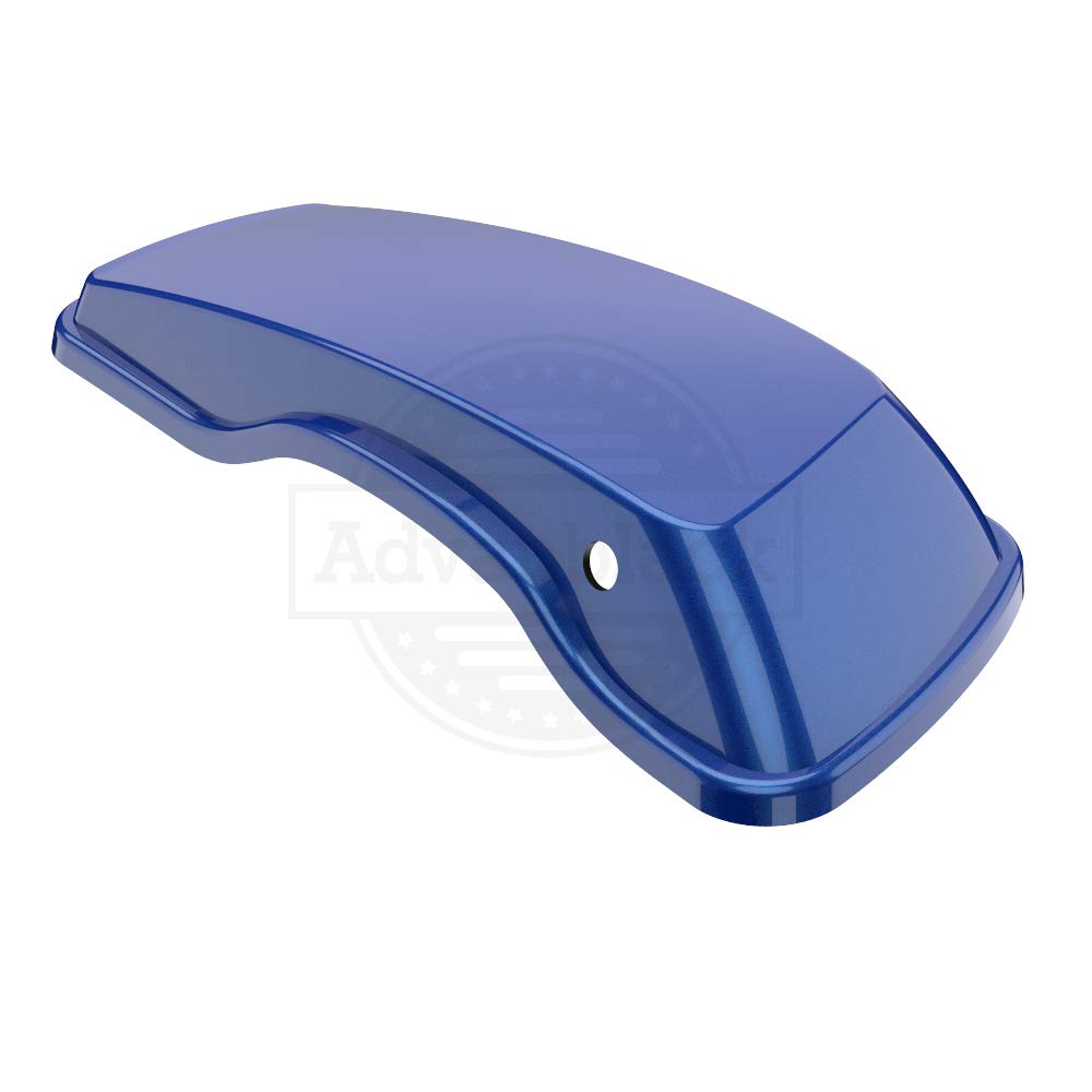 Moto Onfire Saddlebag Lids for Harley Touring Street Glide Road Glide Special 2014-2020 - Blue Max | Durable Motorcycle Accessories for Long Rides & Custom Bike Upgrades