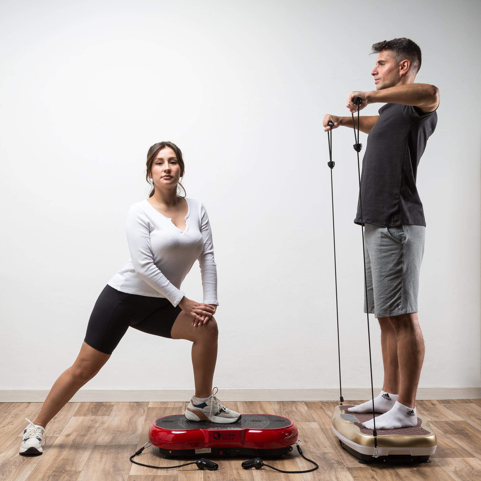 GLOBAL RELAX® Zen Shaper Fitness Vibration Platform - Weight Loss, Muscle Toning & Reflexology with Bluetooth - Perfect for Home Gym, Physical Therapy and Stress Relief