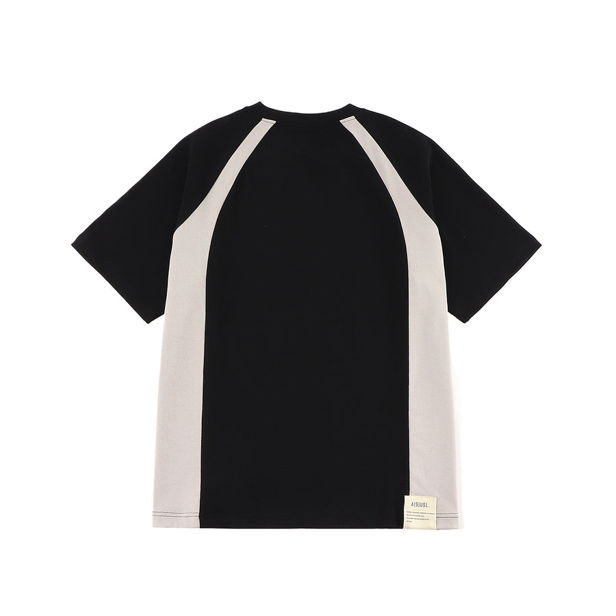 ASUSL Men's Football T-Shirt - Black Cotton Jersey Tee for Sports, Training, and Casual Wear