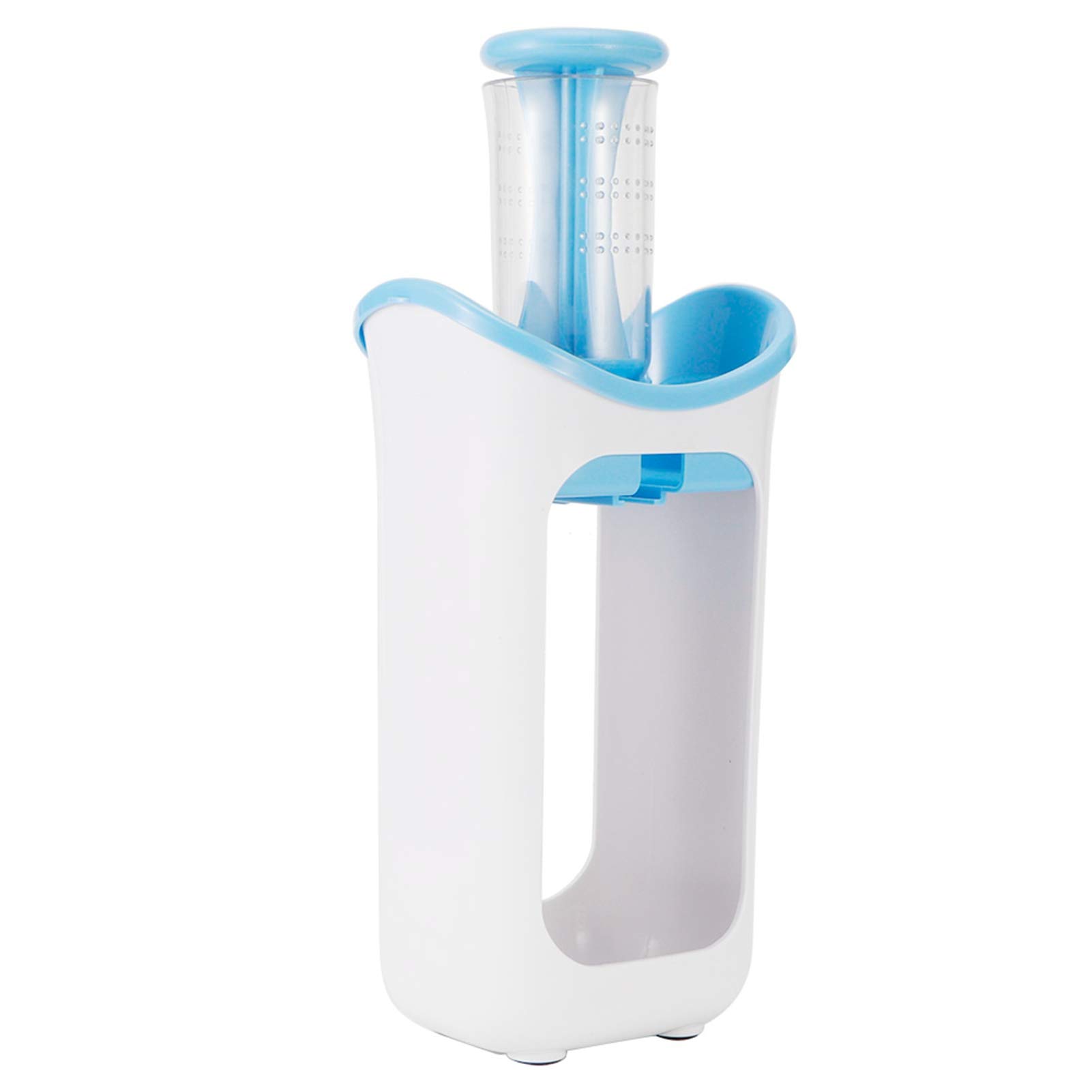 Portable Fruit Puree Squeezer Station - Food Pouches Filling System for Home Kitchen | Easy Baby Food Maker & Snack Packing Tool | Perfect for Meal Prep, Toddler Snacks & On-the-Go Nutrition (Blue)
