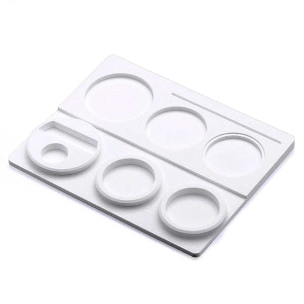 Premium Barista Tamping Mat Station - Non-Slip Espresso Coffee Puck Prep Tool for Home & Professional Use - Perfect for Espresso Machines, Coffee Shops & Barista Training