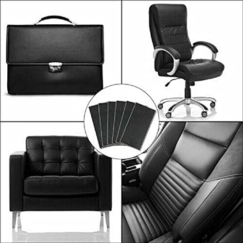 3 Pcs Leather Repair Patch Kit - Self-Adhesive Vinyl & Leather Repair for Car Seats, Couches, Elbows | DIY Furniture & Auto Upholstery Restoration