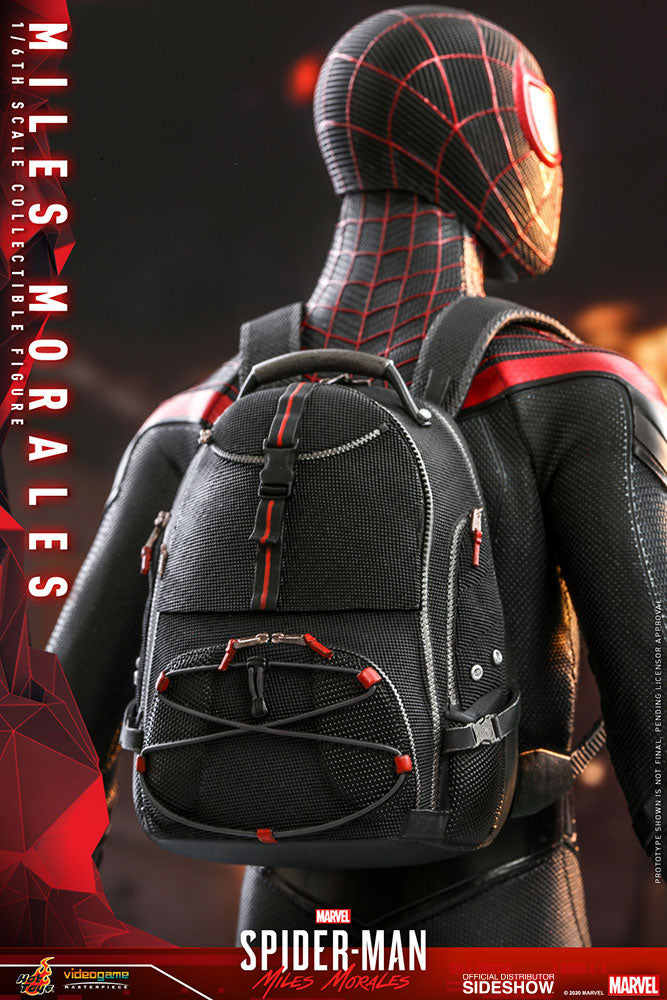 Hot Toys Marvel's Spider-Man Miles Morales 1/6 Scale Collectible Action Figure - Perfect for Display, Gifts, and Marvel Fans Collection