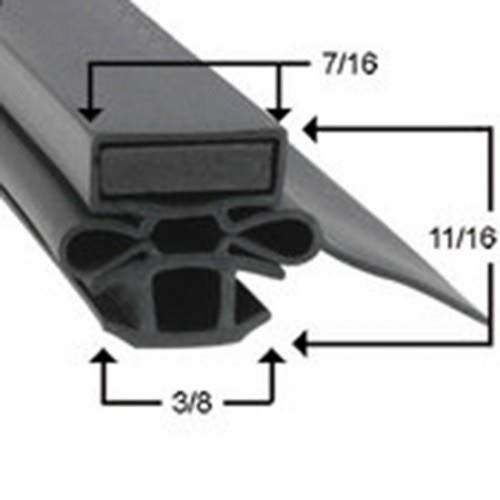 Turbo Air Gasket M602300100 - Replacement Refrigerator Door Seal for Turbo Air Commercial Freezers | Perfect for Restaurants, Grocery Stores & Food Service Businesses