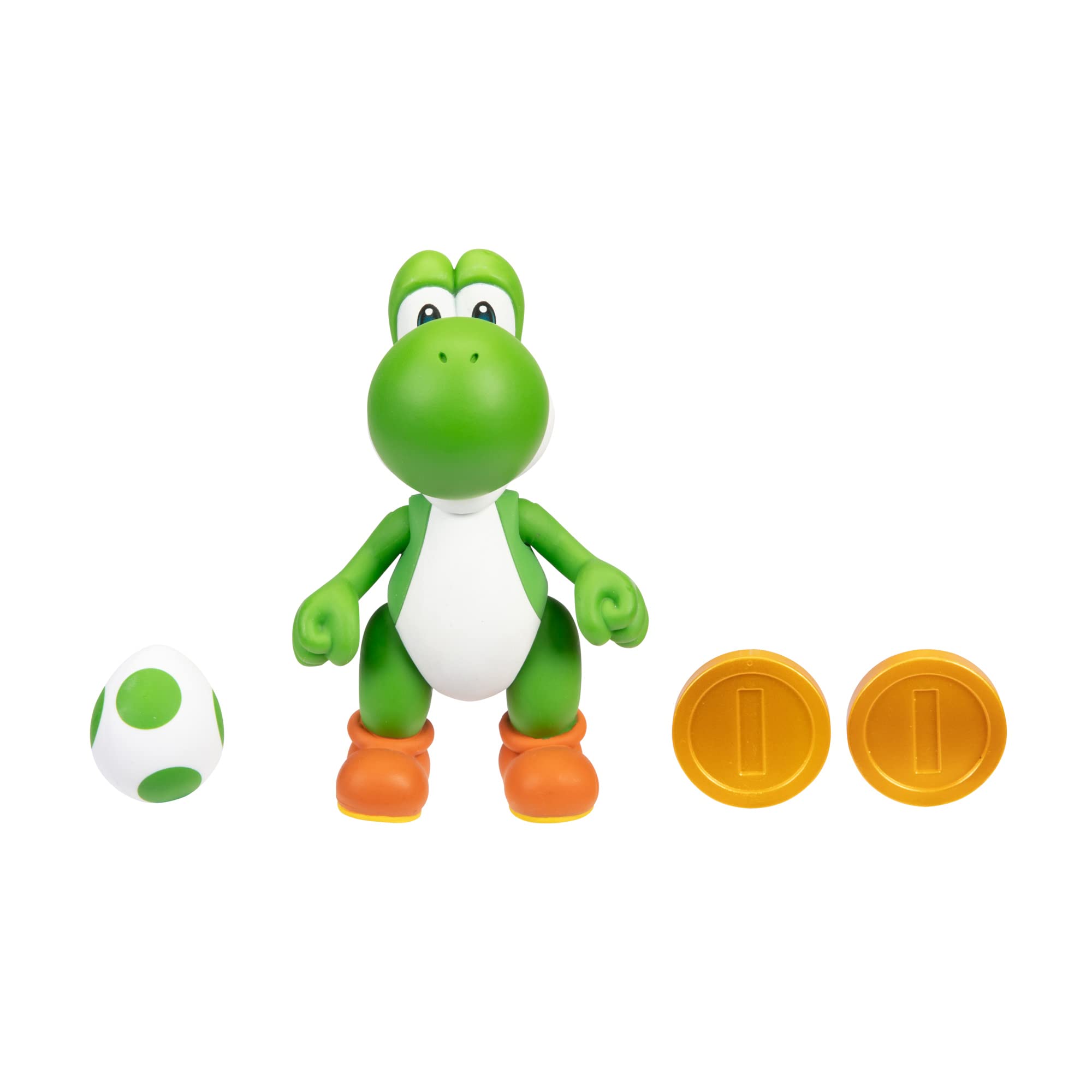 Nintendo Super Mario Yoshi with Egg Collectible Figure - 10cm Tall - Limited Edition - Perfect for Display, Gaming Room Decor, and Gift for Mario Fans