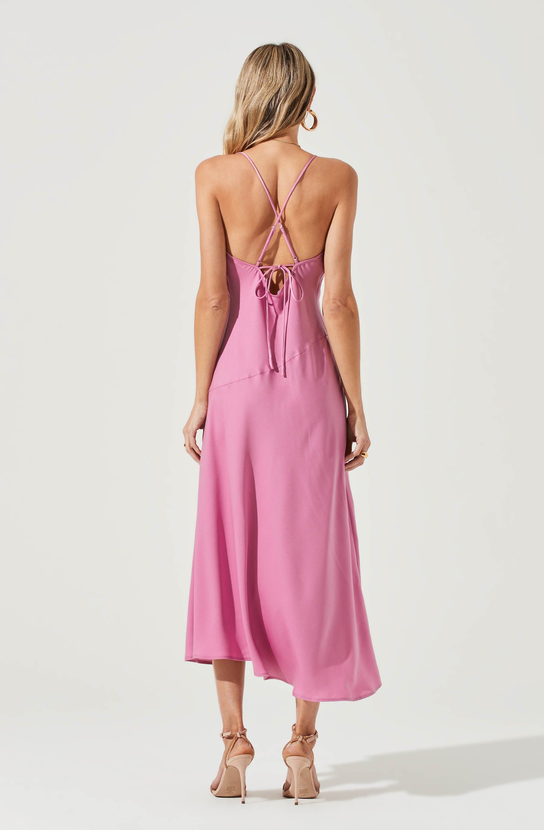 Gaia Midi Dress - Flowy Boho Summer Dress for Women | Perfect for Beach Vacations, Date Nights & Casual Outings