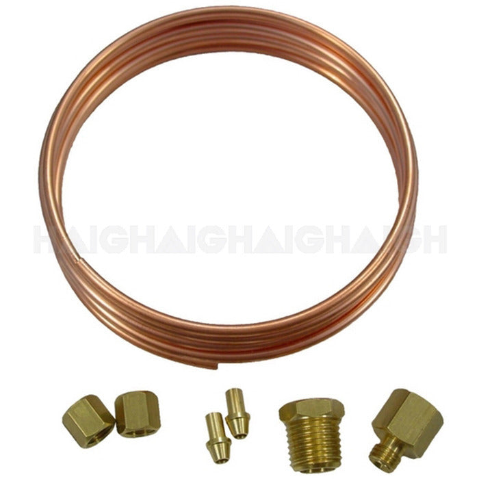 High-Quality Copper Oil Pressure Fitting Kit - Durable & Leak-Proof for Automotive, Marine & Industrial Applications | Perfect for Engine Repair & Hydraulic Systems