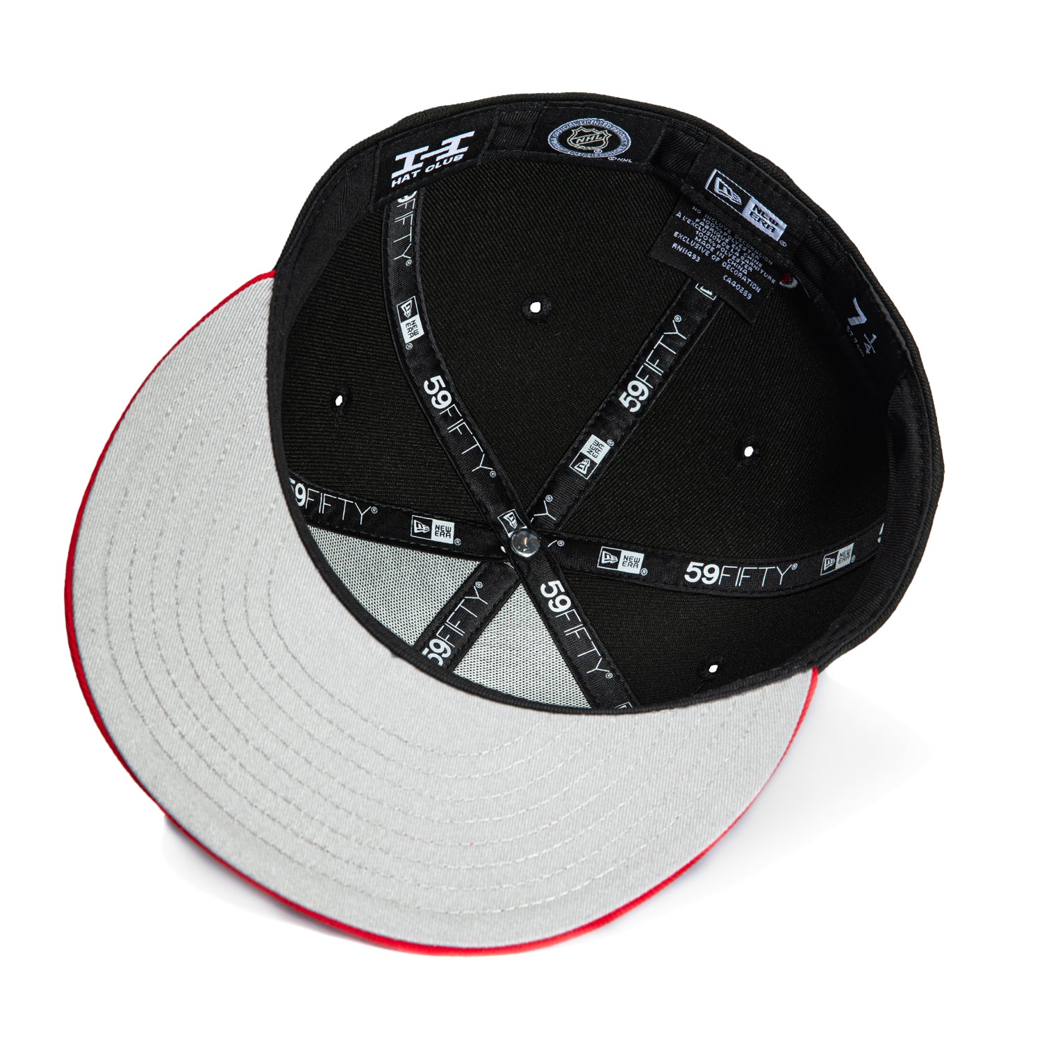 New Era 59Fifty Mascot New Jersey Devils NJ Devil Snapback Hat - Black & Red Adjustable Baseball Cap for Men & Women - Perfect for Sports Games, Fan Gear & Streetwear Fashion