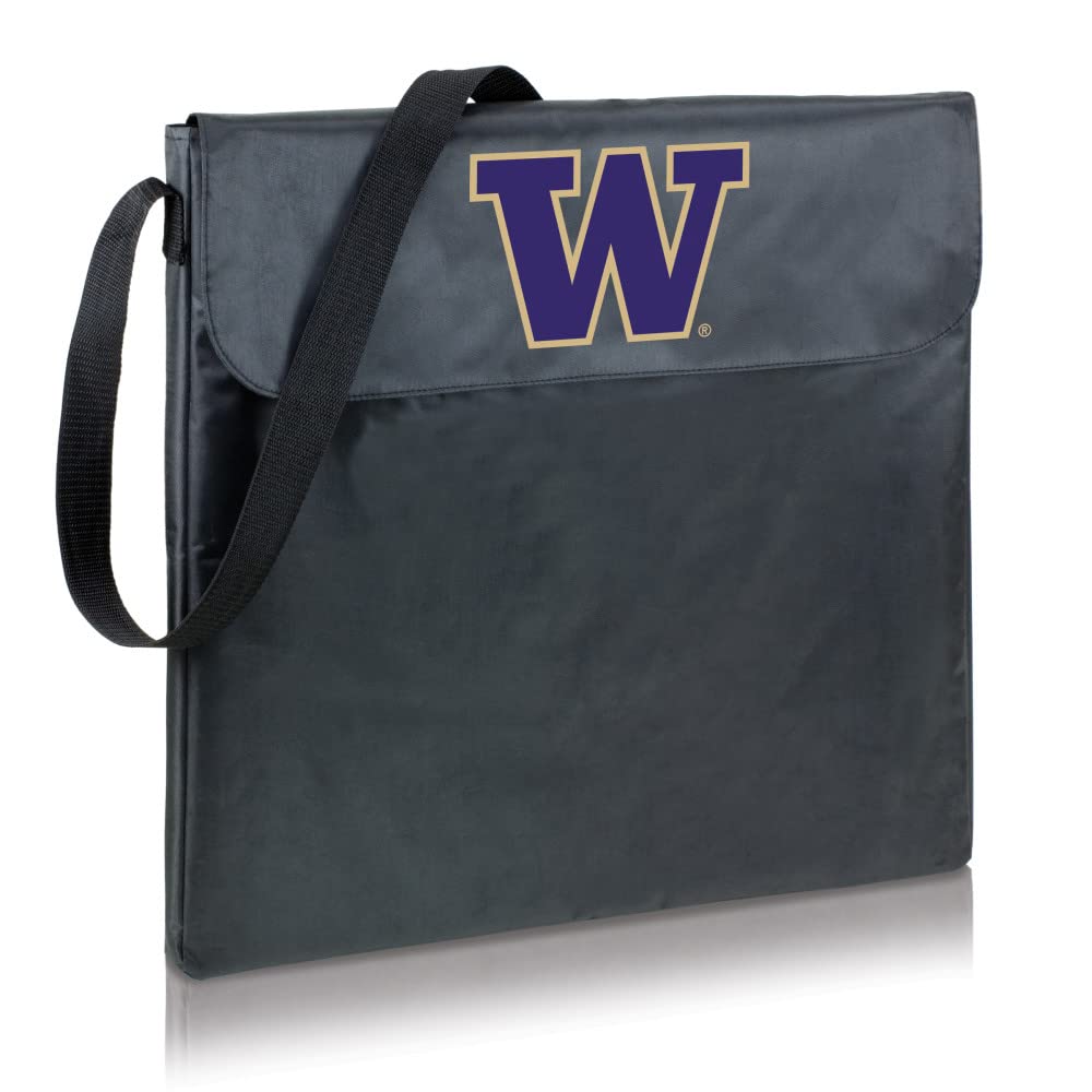 PICNIC TIME NCAA Washington Huskies X-Grill Portable Charcoal Grill - Compact Camping & Tailgating BBQ for Outdoor Picnics, Backyard Parties & Game Day Events