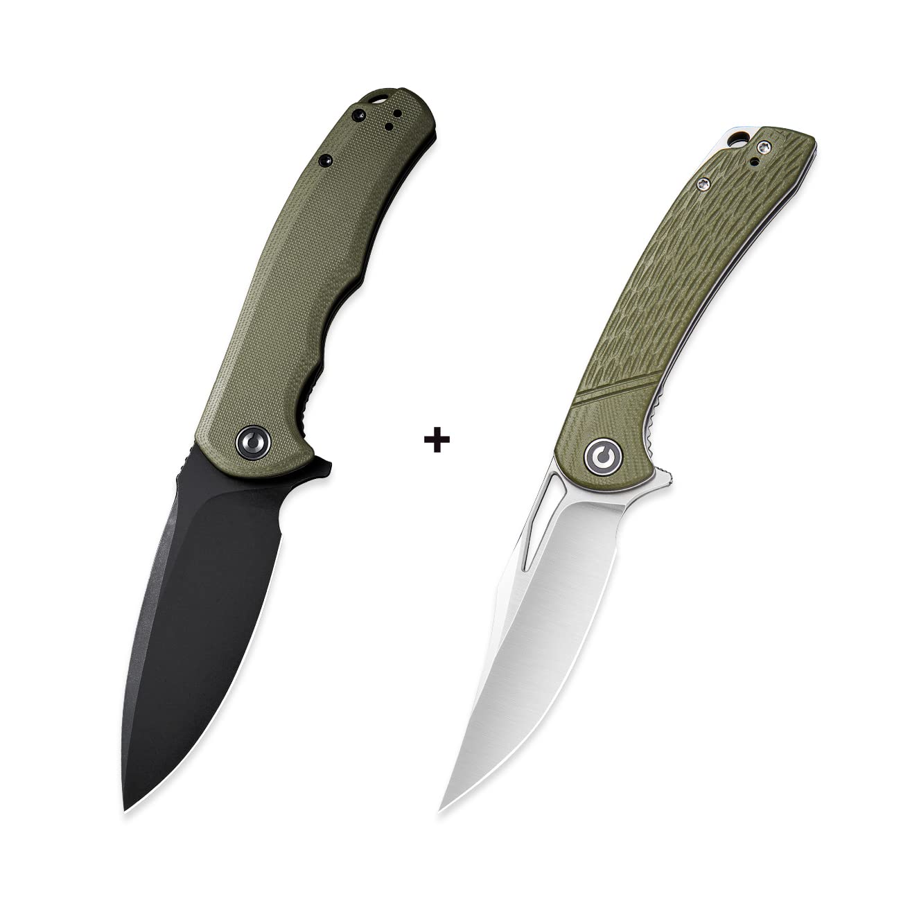 CIVIVI Praxis and Dogma Knife Set - Premium EDC Folding Knives for Outdoor, Camping, and Everyday Carry