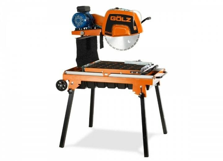 BS400 Professional Masonry Table Saw for Stone & Tile Cutting - Perfect for DIY Projects & Construction Work