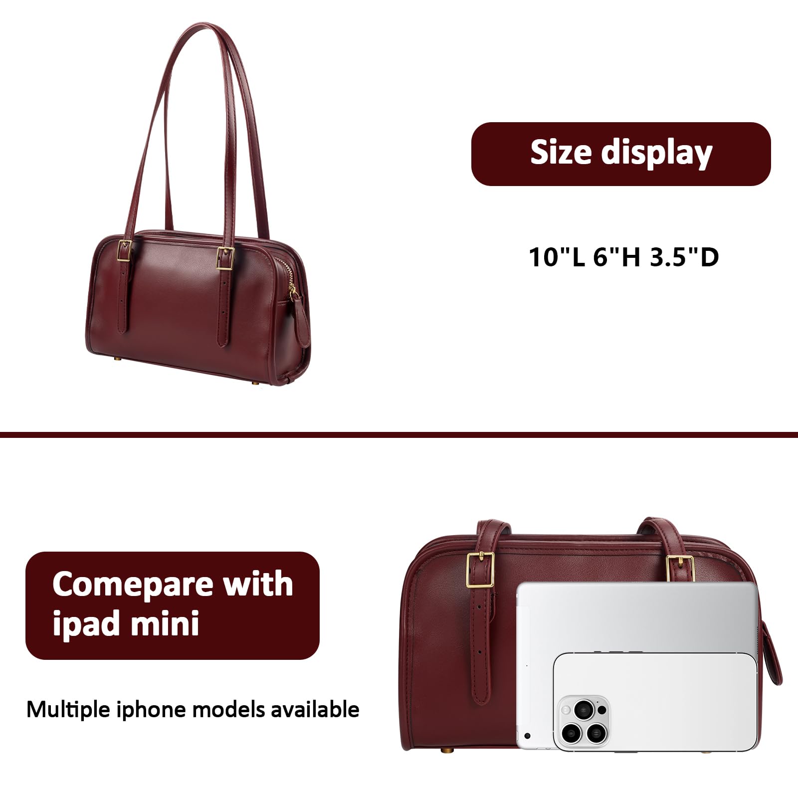Stylish Crossbody Swing Bag with Secure Zip Closure - Trendy Shoulder Purse for Women, Perfect for Daily Use, Travel & Shopping