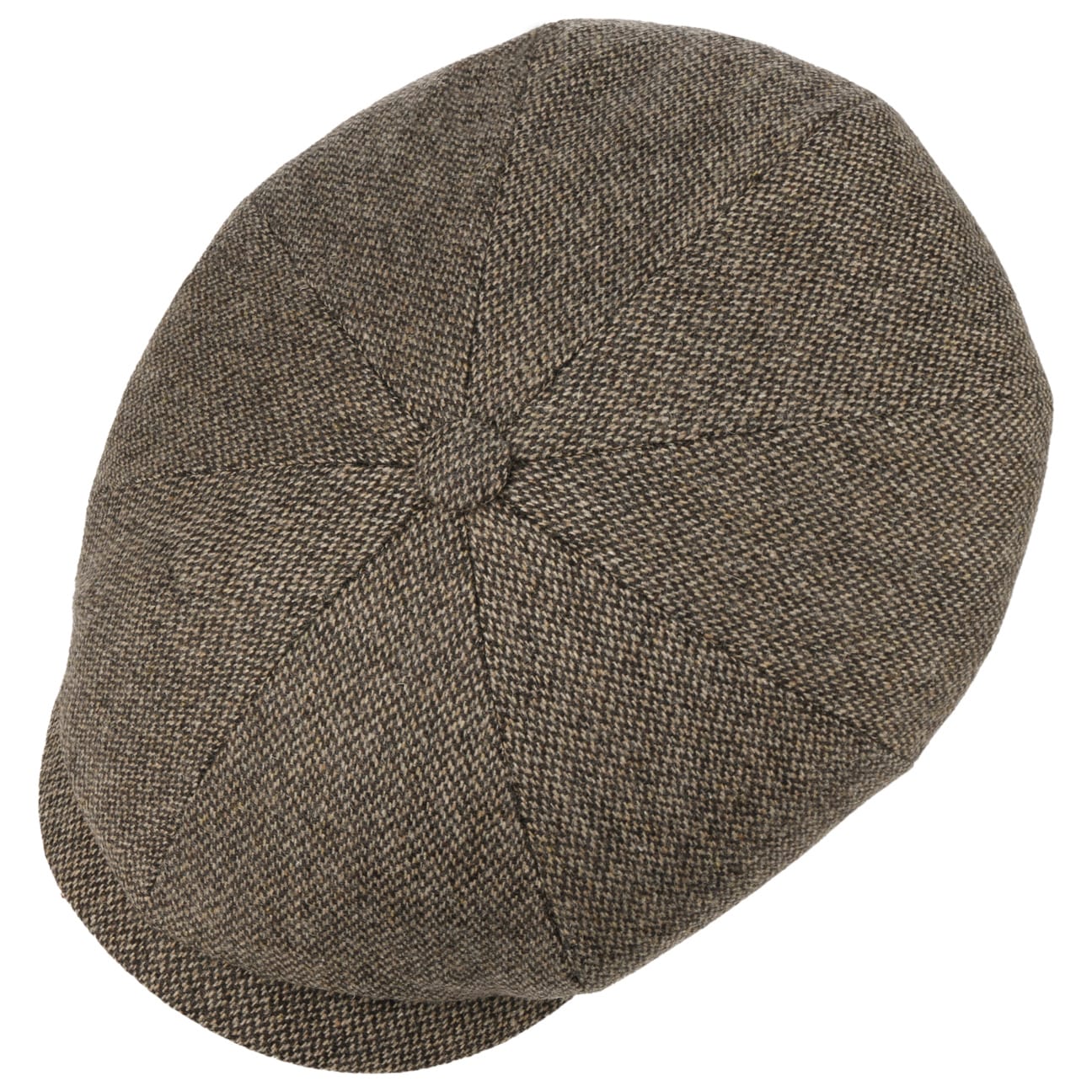 Stetson Hatteras Harridge Wool Flat Cap for Men - Classic Winter Hat for Outdoor Activities, Travel & Casual Wear