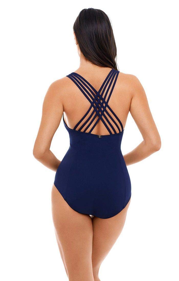 Miraclesuit Amoressa Women's Zenith Horizon One-Piece Swimsuit - Slimming & Tummy Control Bathing Suit for Women - Perfect for Pool, Beach & Vacation