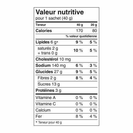 Dare Bear Paws Chocolate Chip Cookies 8.5oz (240g) - Pack of 12 - Imported from Canada - Perfect for Snacking, Lunchboxes & Office Treats