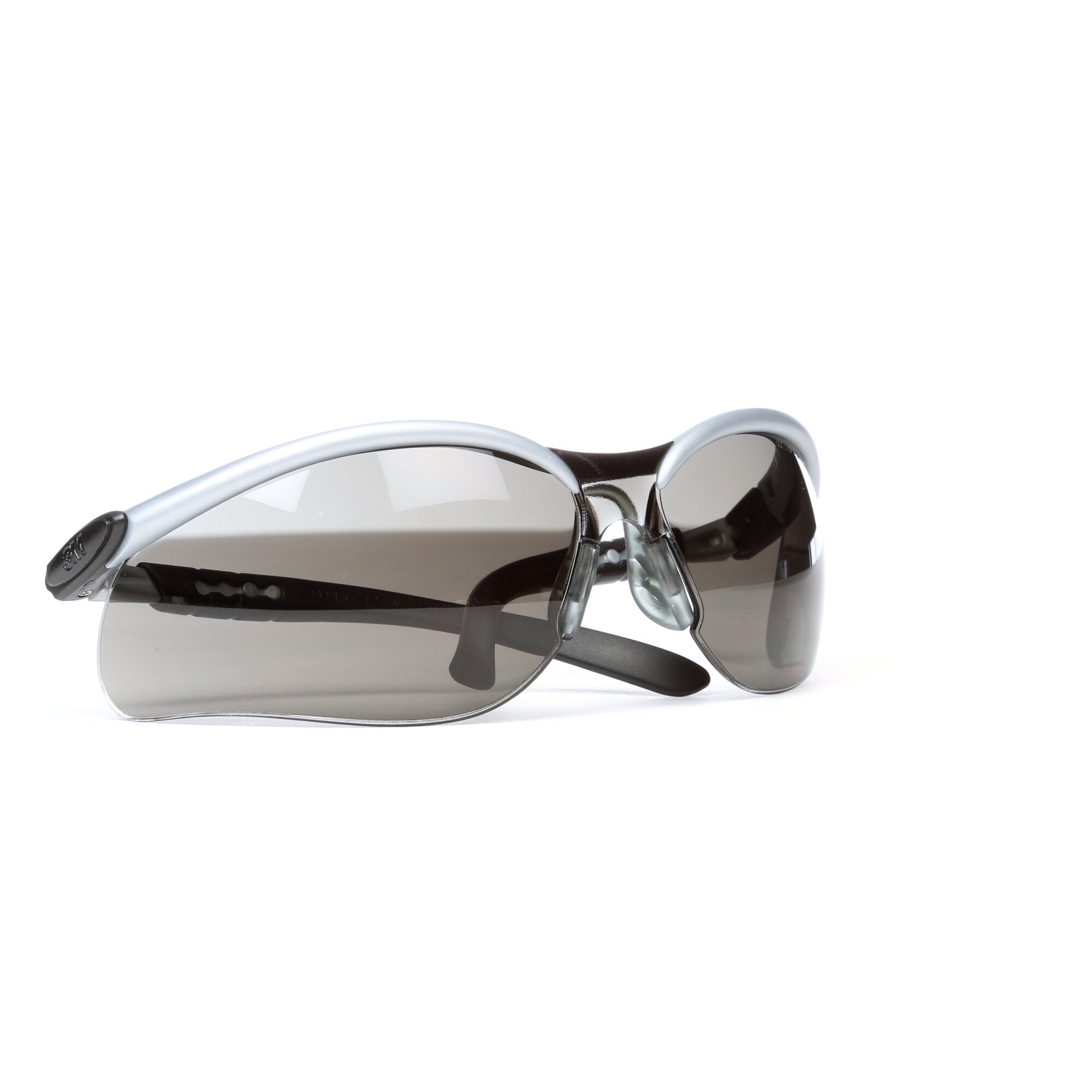 3M BX Protective Eyewear 11381 00000 20 - Grey Anti-Fog Safety Glasses with Silver/Black Frame - Ideal for Construction, Lab Work & Industrial Safety Use