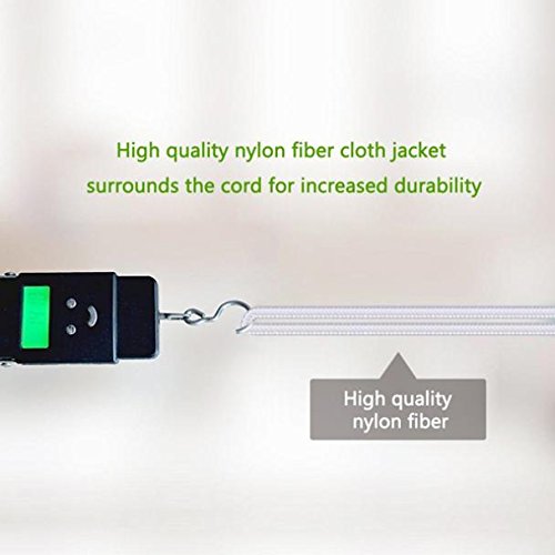 Fast Charging USB Type-C to Type-C Cable 10ft - Compatible with Samsung Galaxy Note 10 Plus | Durable Braided Nylon | High-Speed Data Sync & Power Delivery | Perfect for Home, Office & Car Charging