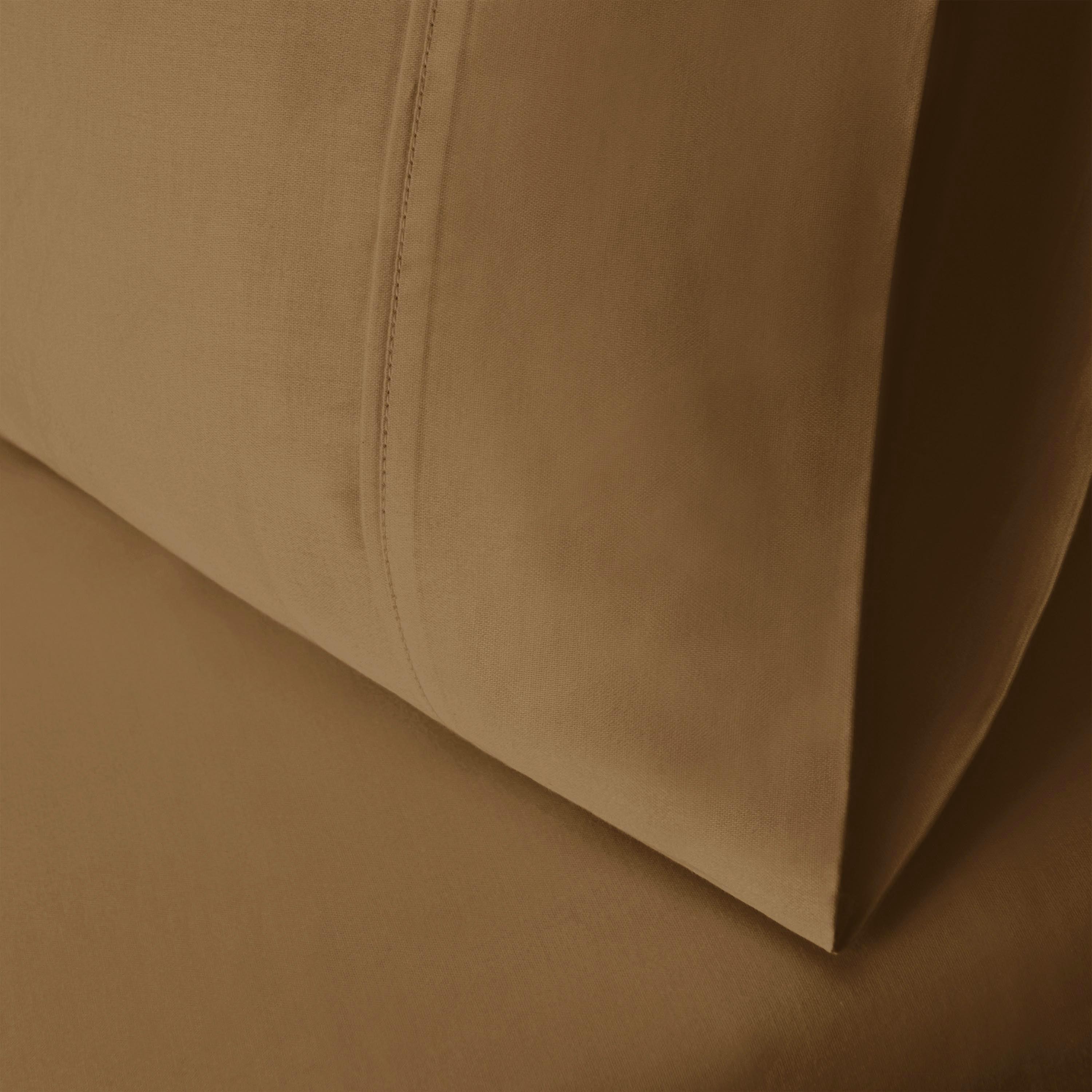 Premium 600 Thread Count Cotton Blend Pillowcase Set - Soft & Breathable for Ultimate Comfort - Perfect for Bedroom, Hotel, and Home Decor