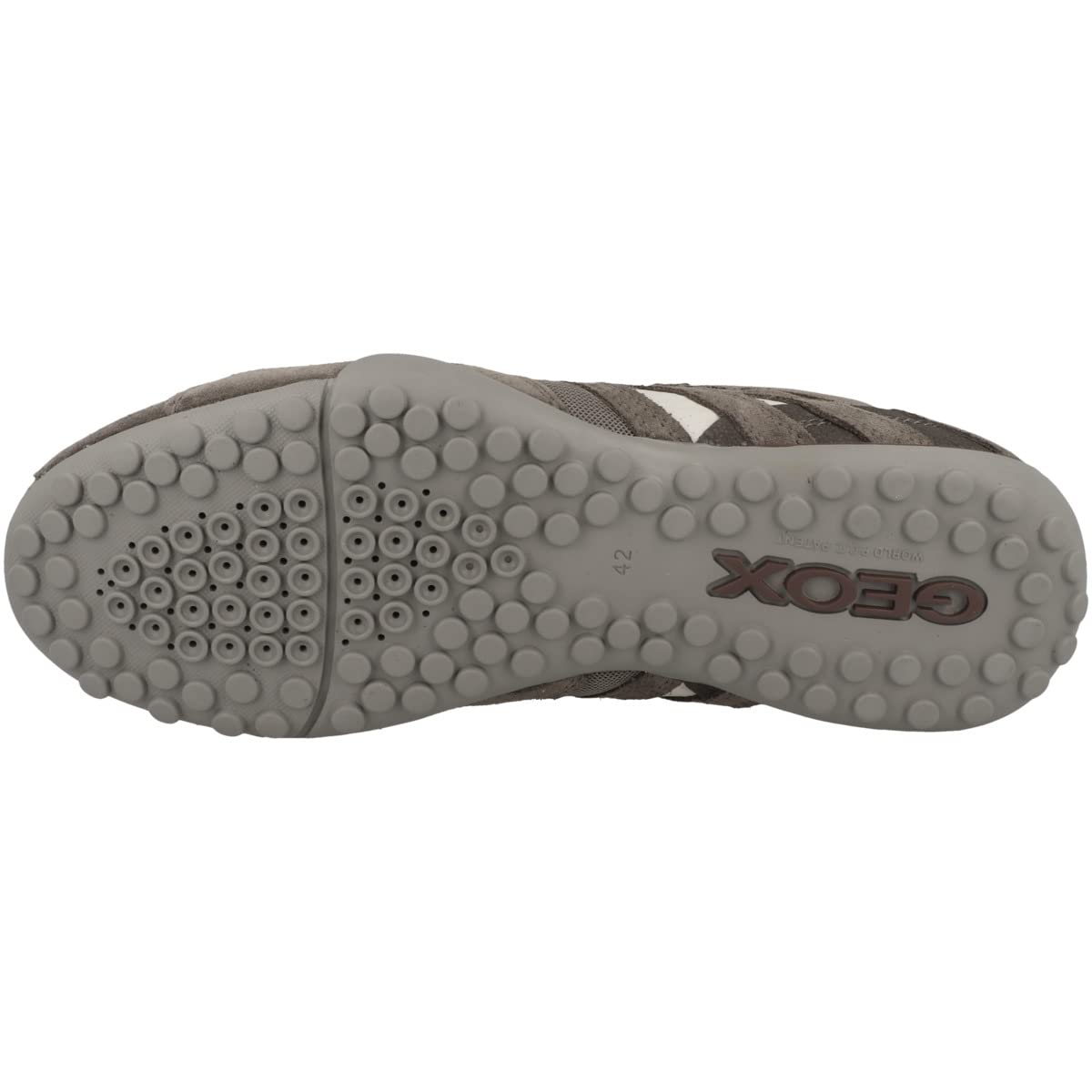 Geox Men's Breathable Sneakers - Lightweight Walking Shoes for Men with Cushioned Insoles | Perfect for Running, Gym Workouts & Casual Wear