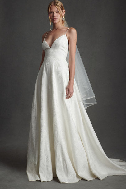 BHLDN Sachin & Babi Penny Gown - Elegant Wedding Dress for Brides, Bridesmaids & Formal Events | Perfect for Beach Weddings, Evening Galas & Special Occasions