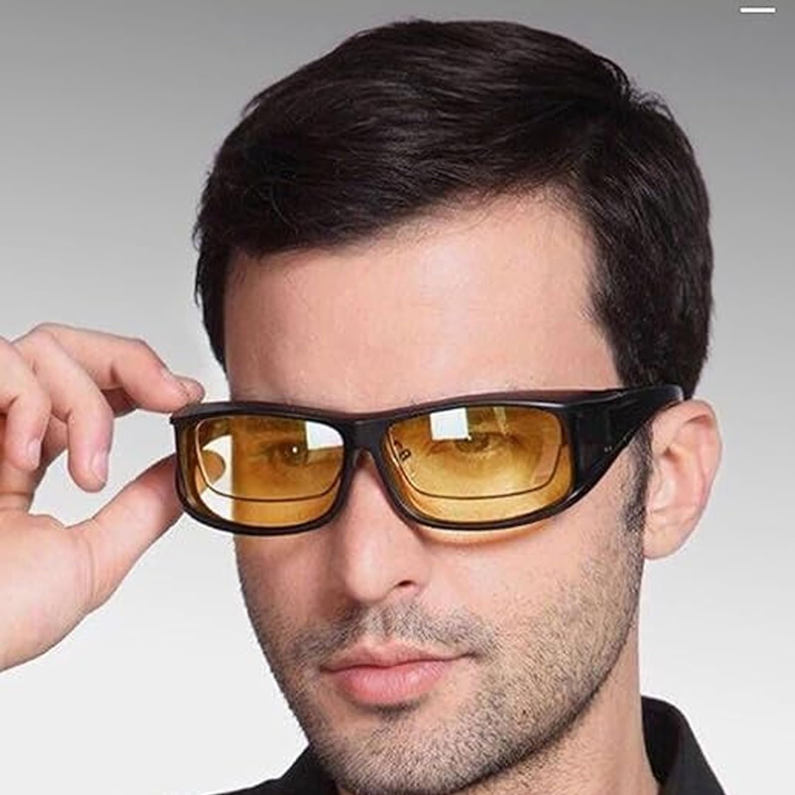 Night Vision Driving Glasses for Enhanced Visibility - Anti-Glare HD Lenses for Safe Night Driving | Perfect for Road Trips, Commuting & Low Light Conditions