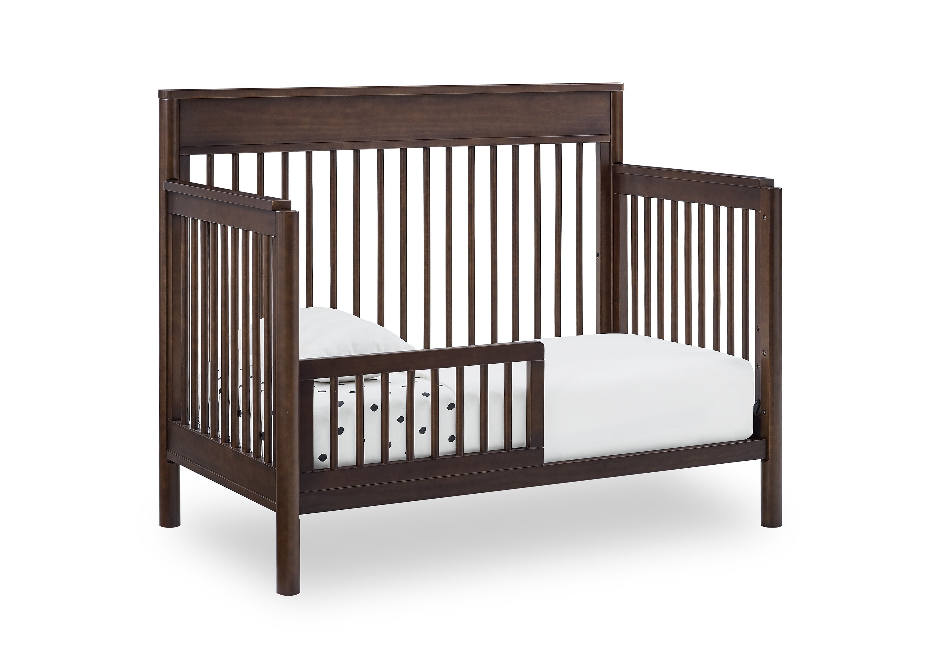 Remy 6-in-1 Convertible Baby Crib - Toddler Bed, Daybed & Full-Size Bed | Safe & Durable Nursery Furniture for Newborn to Adult | Perfect for Nursery, Bedroom & Guest Room