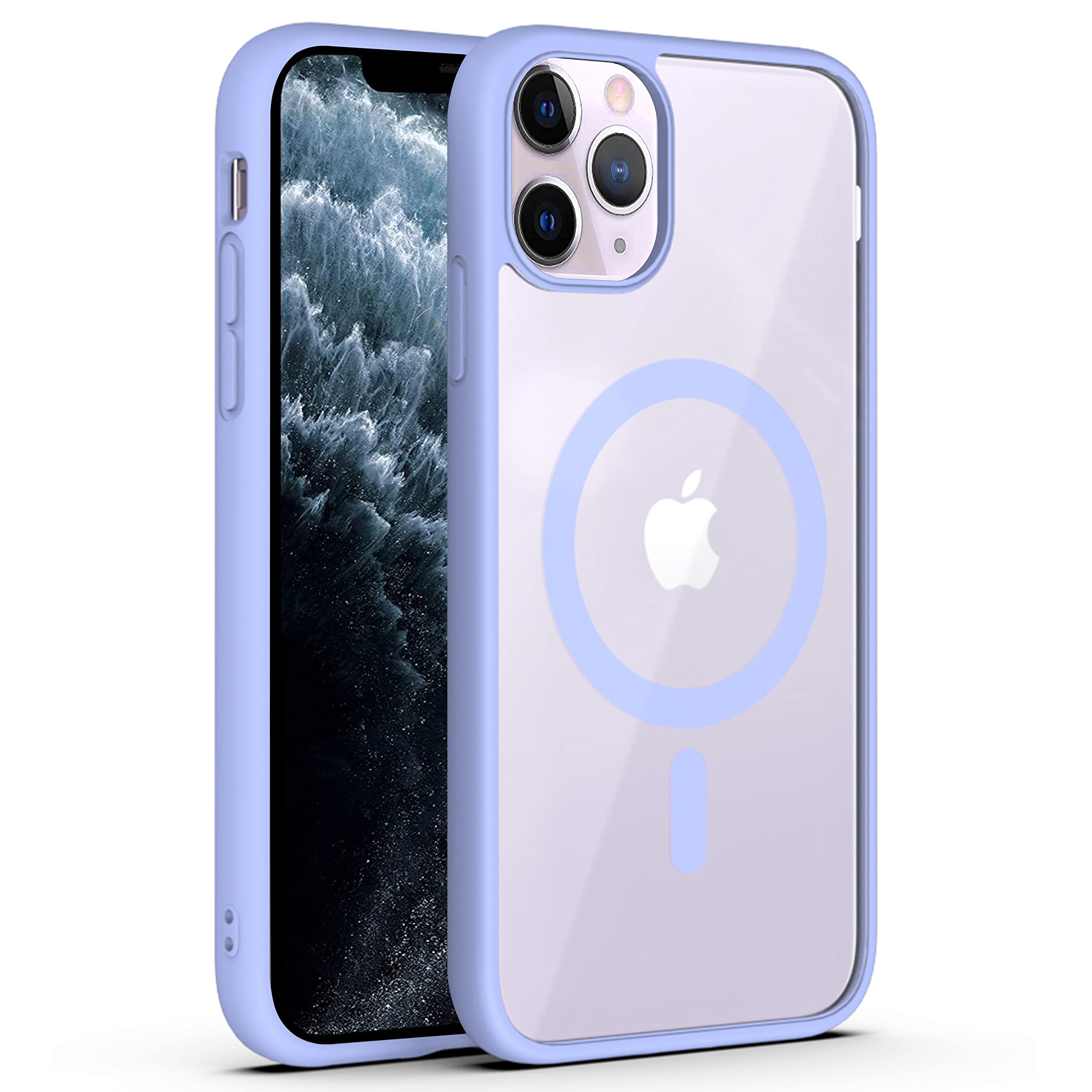Amazon Basics iPhone 11 Pro Case - Shockproof TPU Cover, Slim Fit Protective Phone Case for iPhone 11 Pro (Sierra Blue) | Perfect for Everyday Use, Work & Outdoor Activities