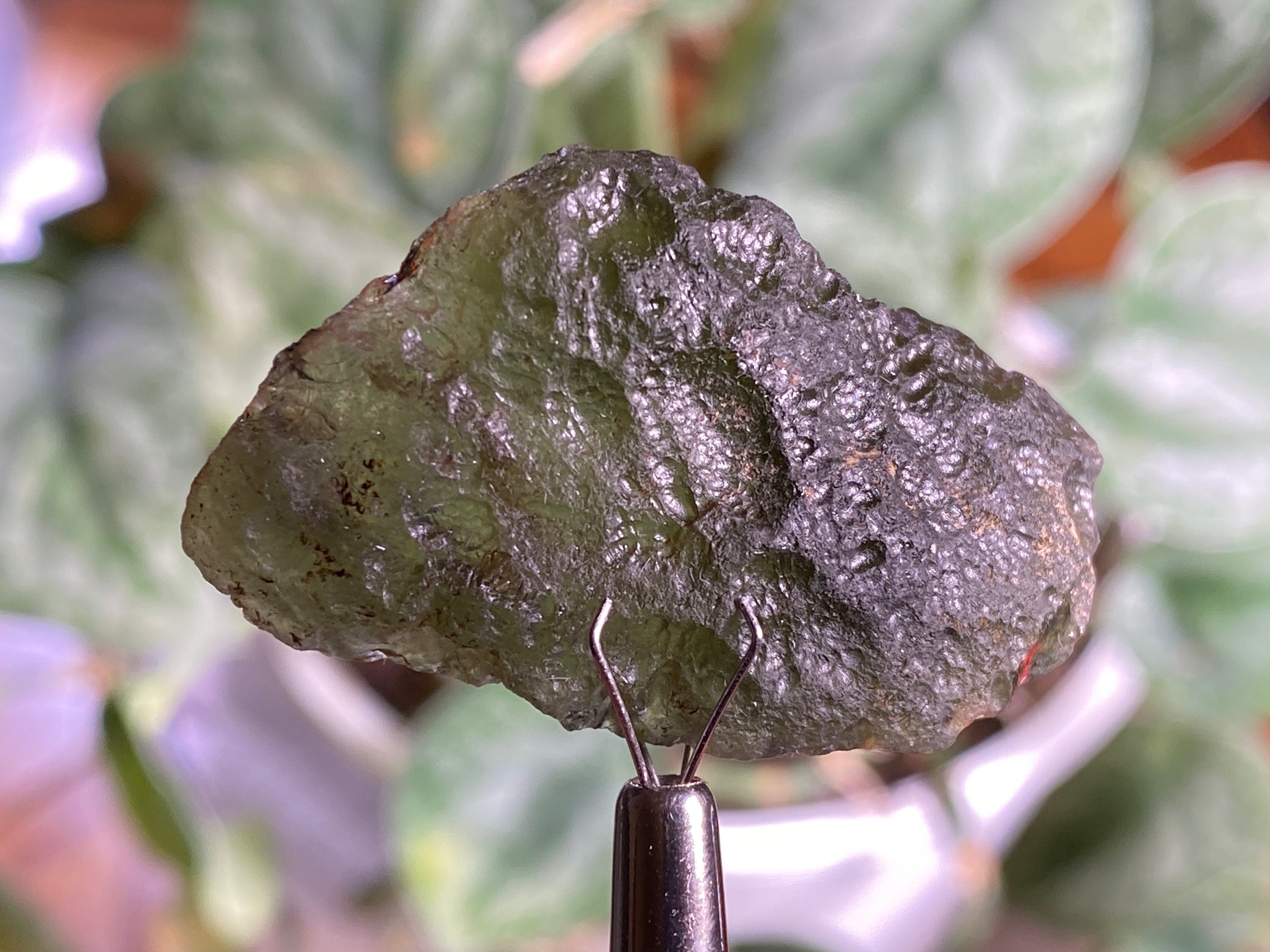 10.4g Genuine Raw Moldavite Crystal Stone - Natural Green Tektite for Jewelry Making, Meditation & Energy Healing (44298)