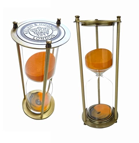 Orange Hourglass Timer