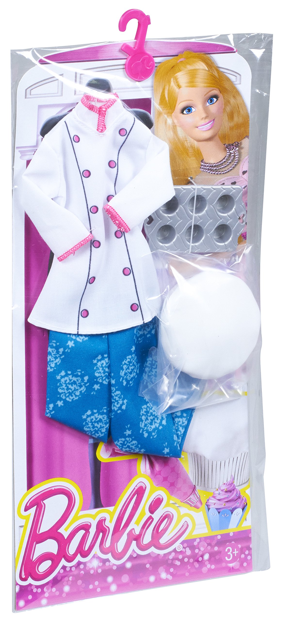 Barbie Careers Fashion Pack #3 - Professional Outfits for Barbie Dolls | Perfect for Role Play, Dress Up & Collecting | Great Gift for Kids & Collectors