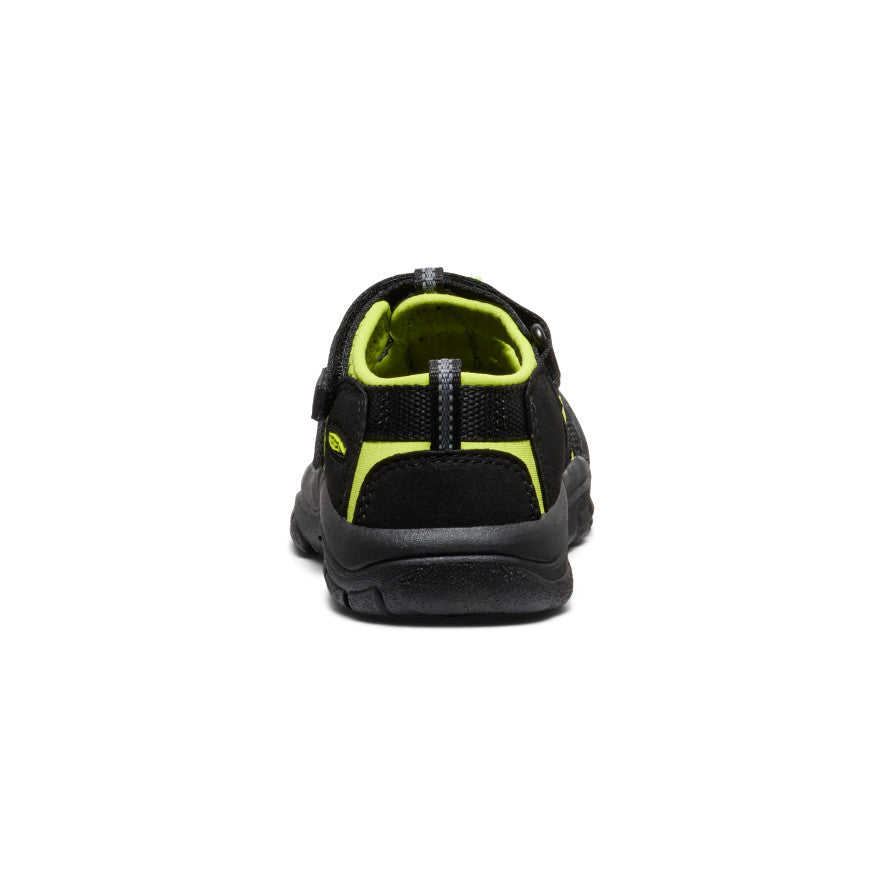 Newport H2 Water Shoes for Toddlers & Little Kids - Black & Lime Green - Perfect for Beach, Pool & Outdoor Play