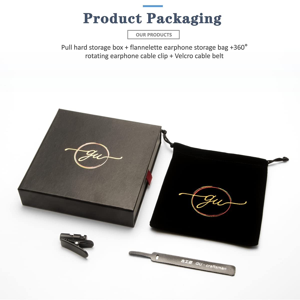 Premium GUCraftsman 6N Single Crystal Copper Headphone Upgrade Cable - 4.4mm/4Pin XLR Balanced Audio Cable for MrSpeakers & Dan Clark Audio (Aeon 2, Ether 2, Ether C Flow Stealth) - High-End Audiophile Experience for Home Studio & Critical Listening