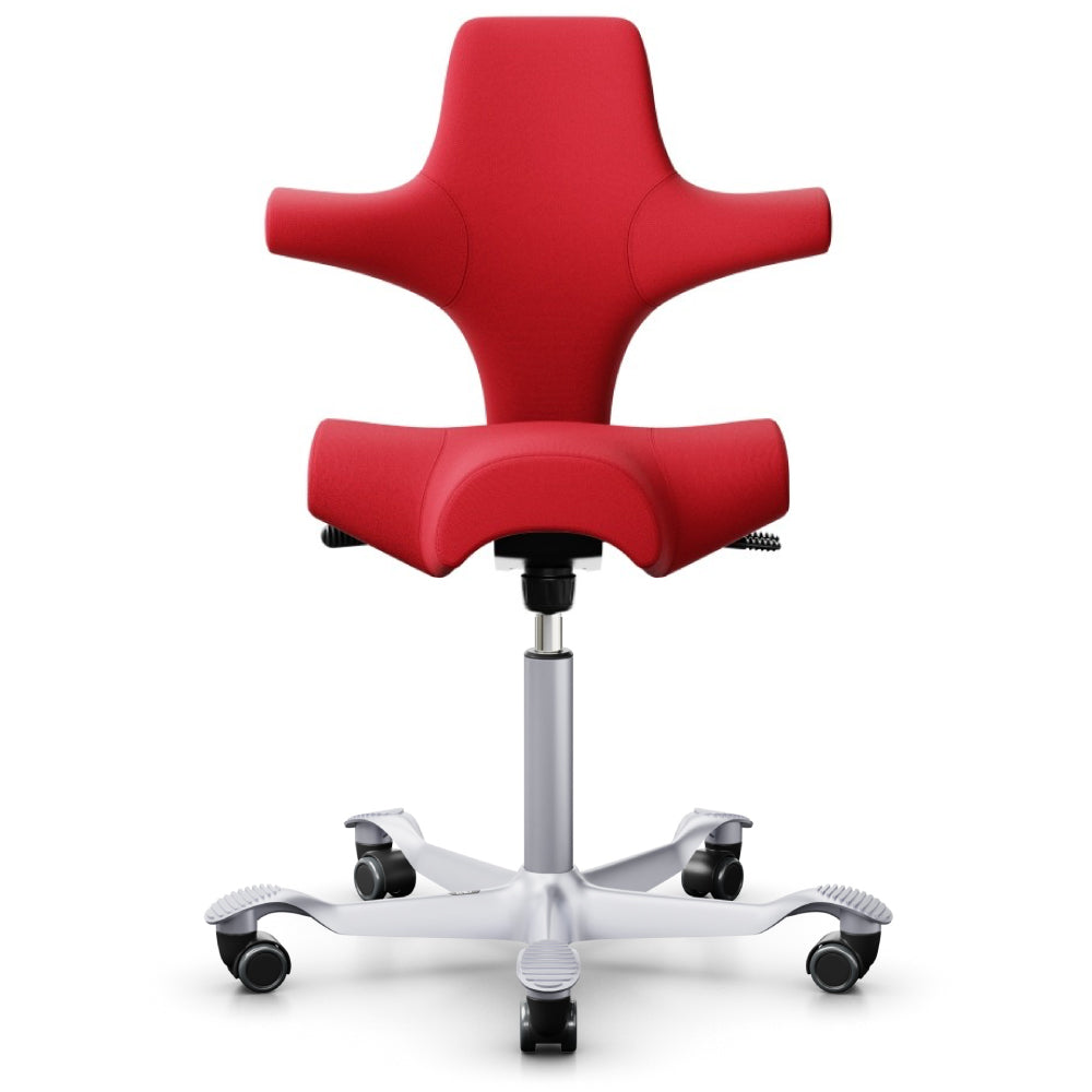 HÅG Capisco 8106 Ergonomic Saddle Chair - Adjustable Height & Tilt for Office & Home Workspace - Perfect for Desk Work, Gaming & Creative Professionals