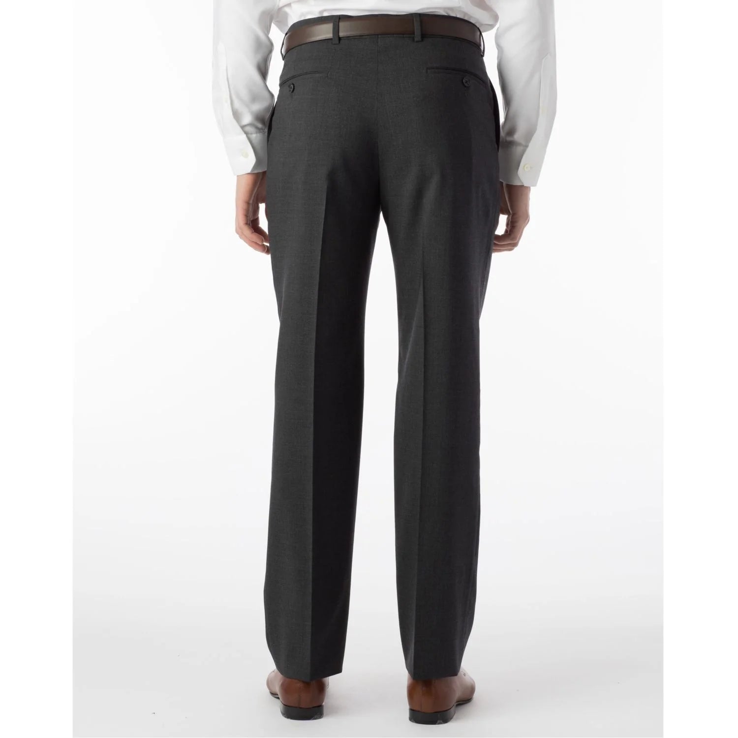 BALLIN Men's Slim Fit Travel Dress Pants - Comfortable & Stylish Twill Slacks for Business, Office & Casual Wear