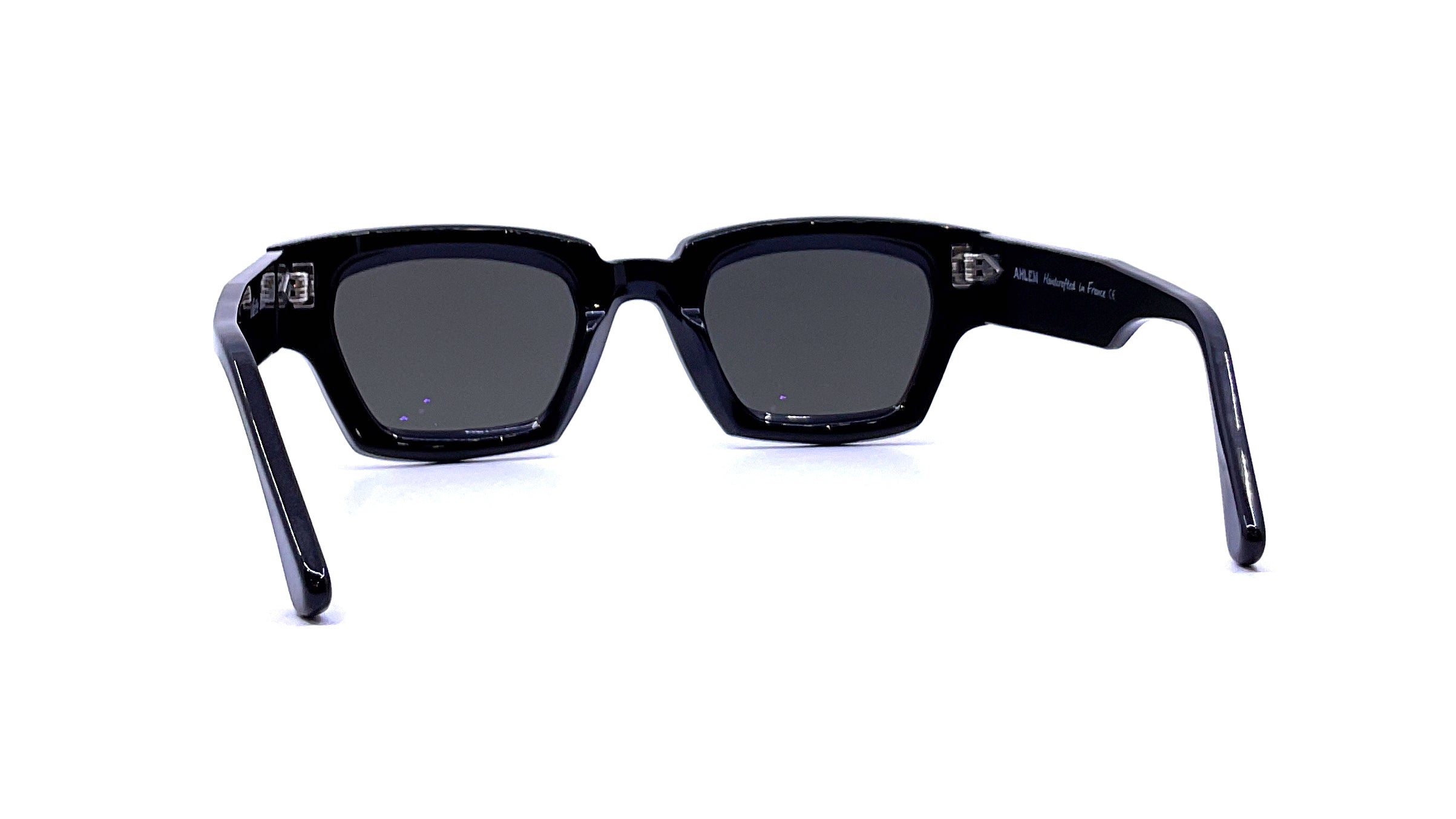 Ahlem Villette Sunglasses - Classic Black Aviator Style for Men & Women | UV Protection, Polarized Lenses | Perfect for Driving, Beach & Outdoor Activities