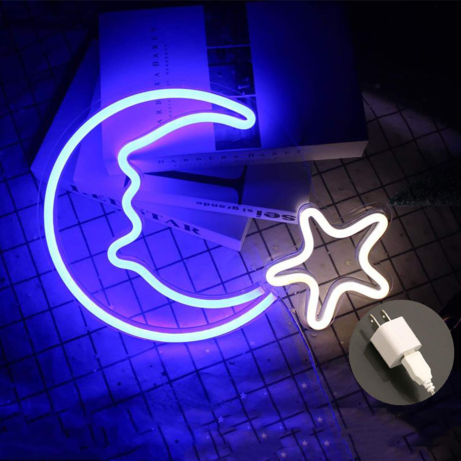 QWEASDF Custom LED Neon Light Sign - Wall Art Decor for Bedroom, Bar, Wedding & Christmas Party - Dimmable Neon Sign Lights for Home & Office Decoration
