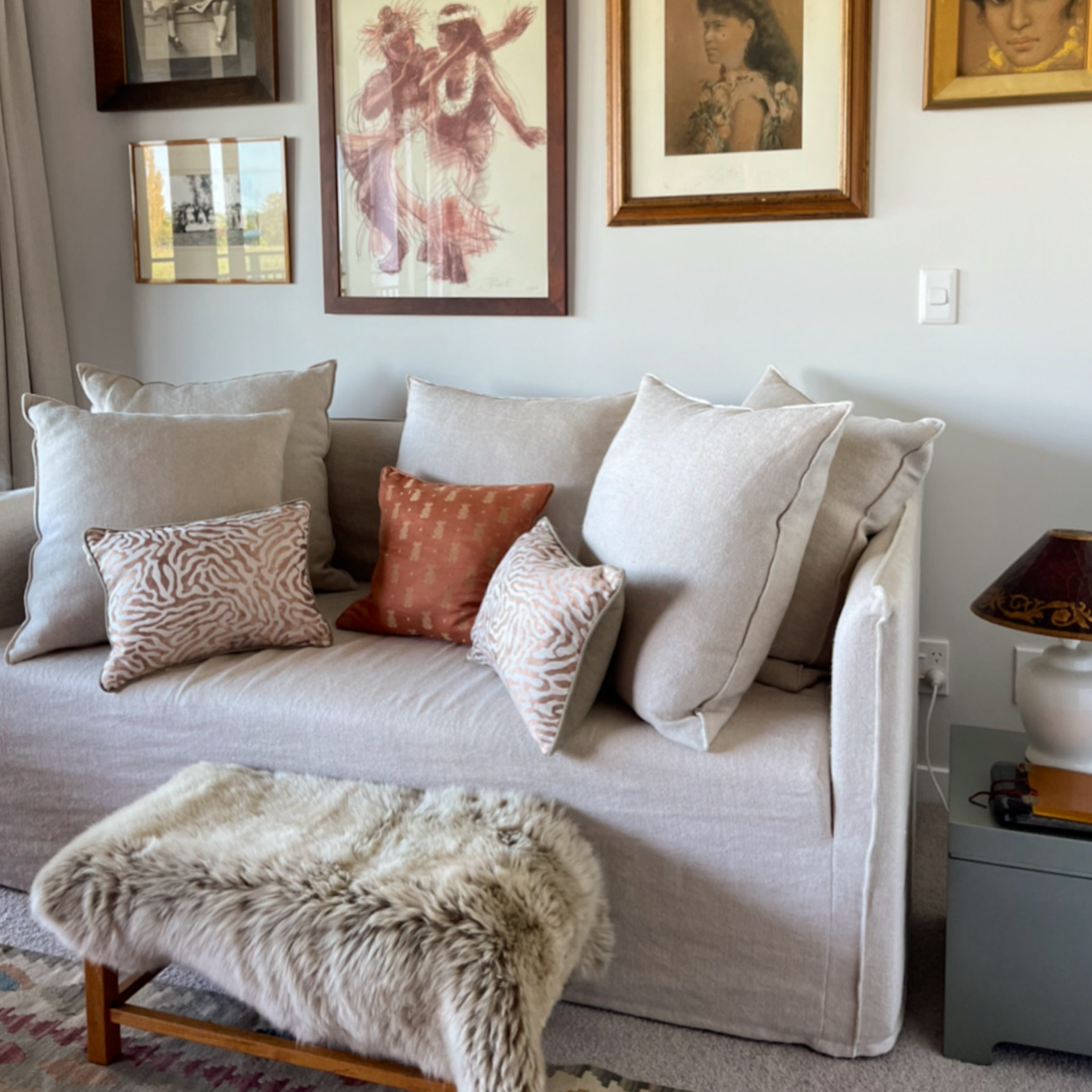 Premium Teddy Bear Fabric Sofa - Pre Order | Ultra Soft & Cozy Living Room Furniture for Small Spaces, Apartments, and Modern Homes | Perfect for Relaxing, Lounging, and Entertaining Guests