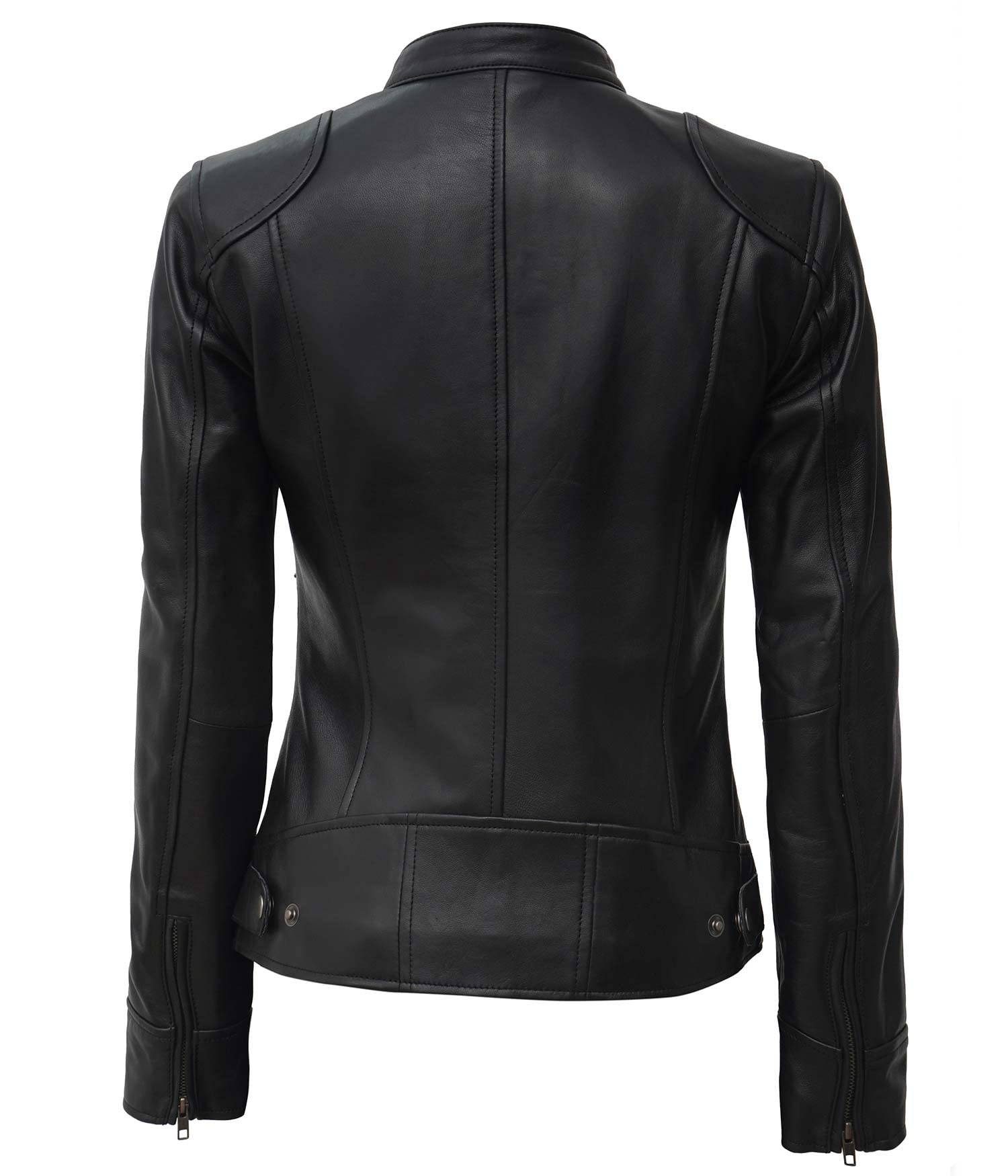 Genuine Lambskin Leather Jacket for Women - Stylish Biker Motorcycle Jacket with Premium Quality | Perfect for Riding, Casual Wear & Fashion Outfits